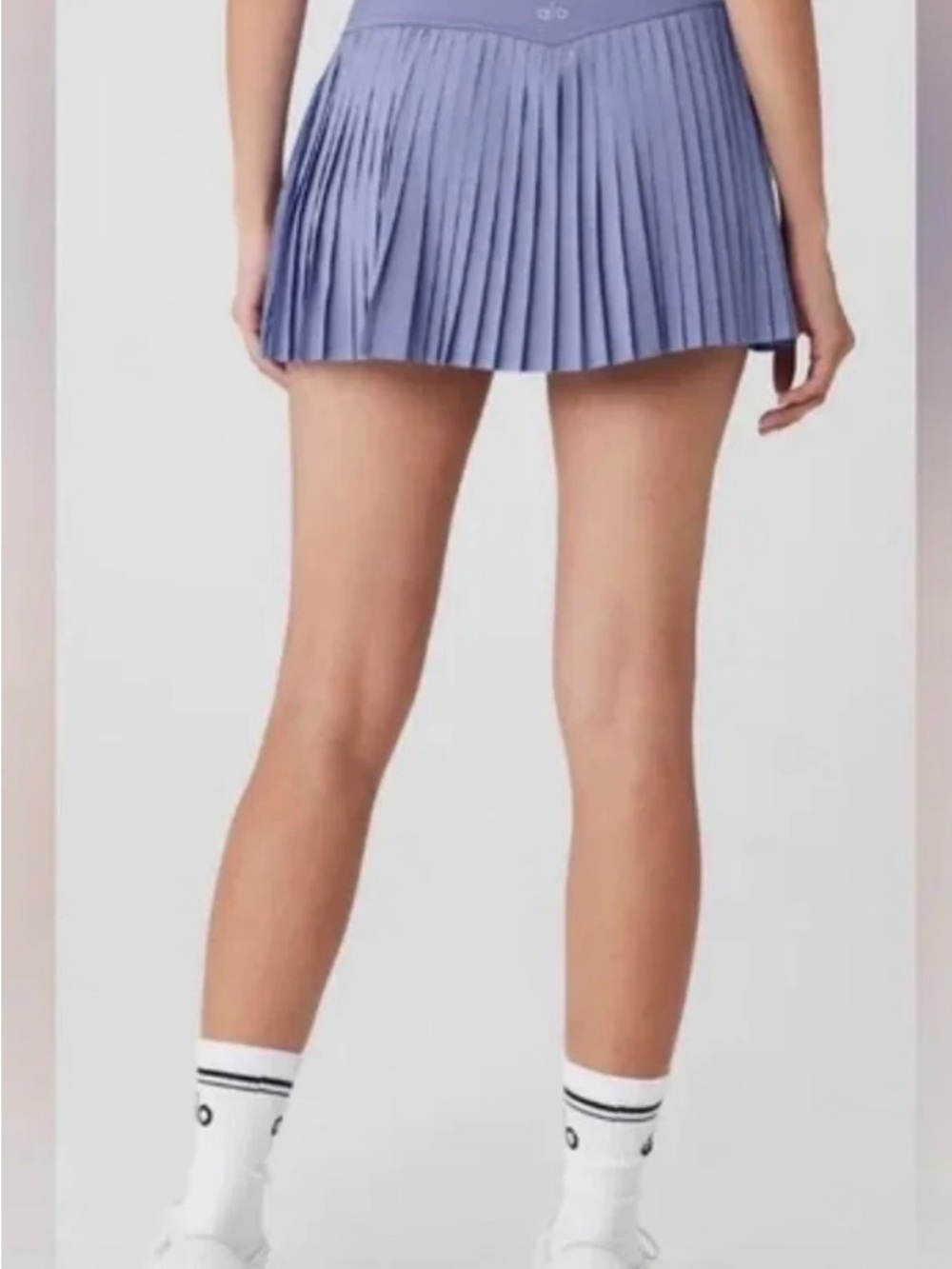 ALO Grand Slam Tennis Skirt in Lilac Blue Size S